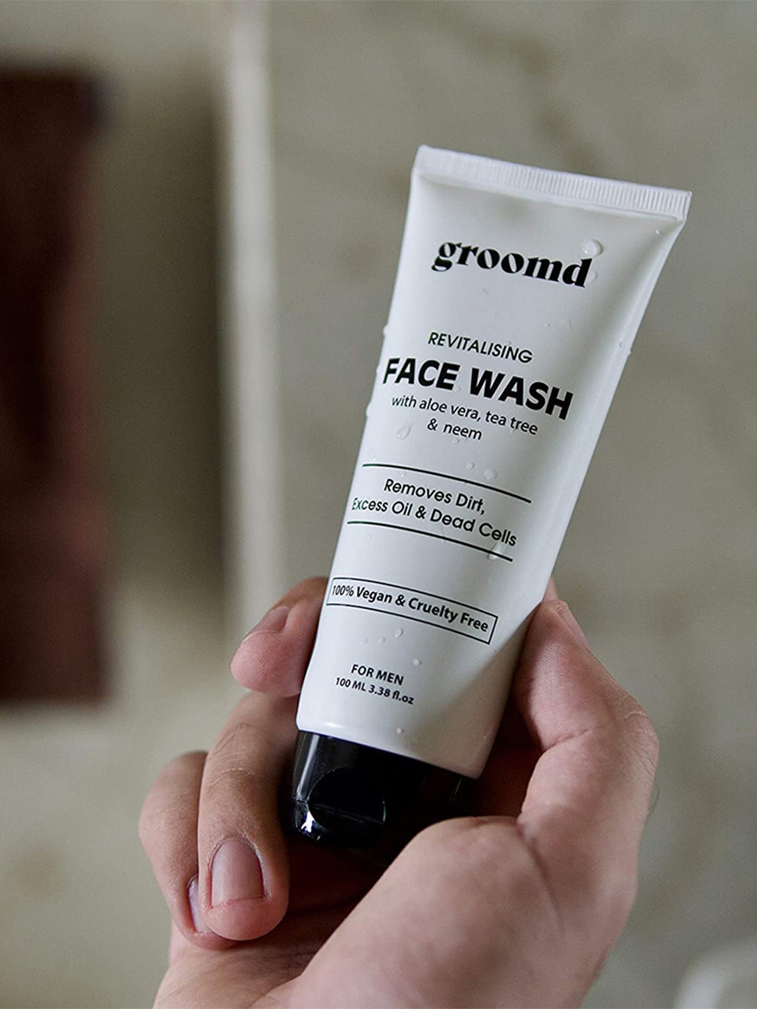 Groomd Face Care and Hair Styling Set