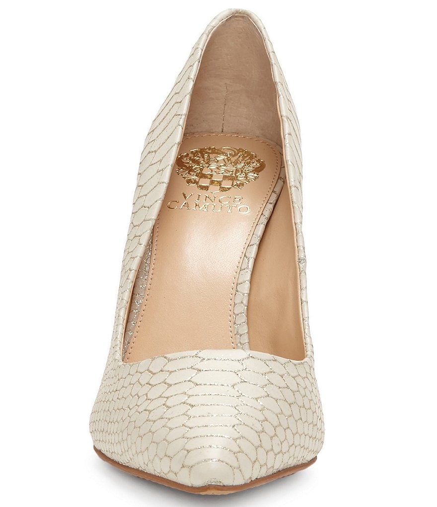 Vince Camuto Savilla Snake Embossed Design Dress Pumps