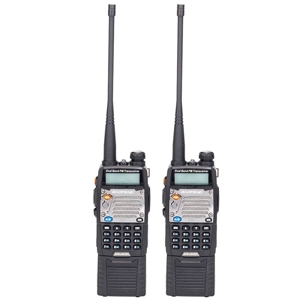 7.4v 3000mAh 8W Dual-band Walkie Talkie Earphone Black