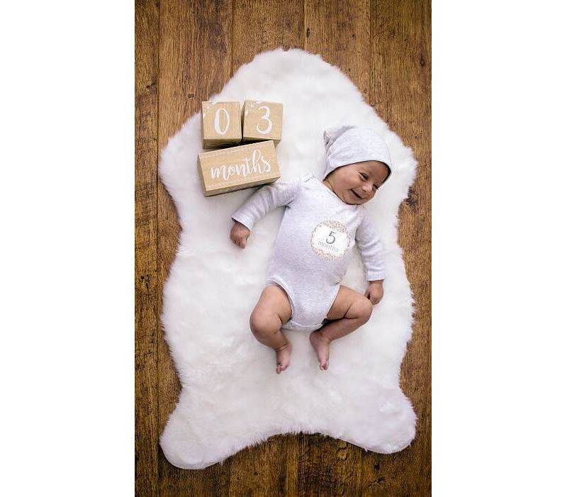 Baby Monthly Stickers by The Peanutshell