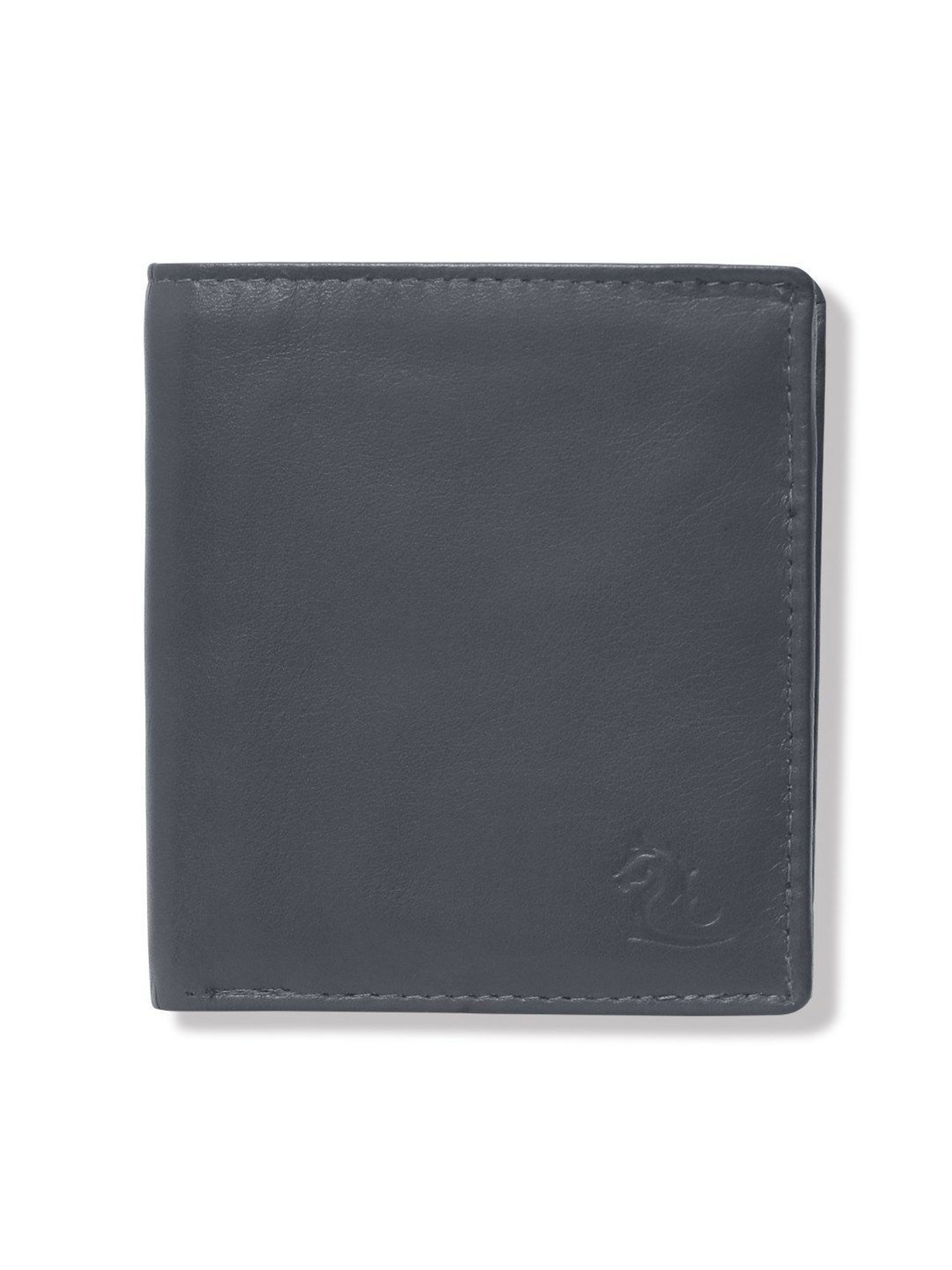 Kara Black Leather Bi-Fold Wallet for Men