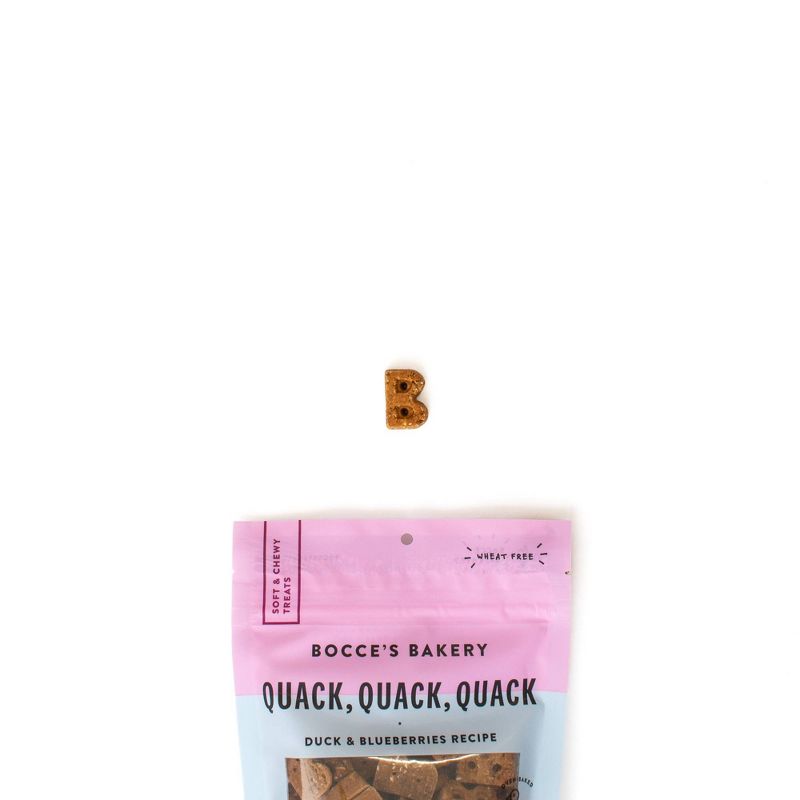 Bocce's Bakery Quack Quack Quack Soft and Chewy Dog Treats - 7oz