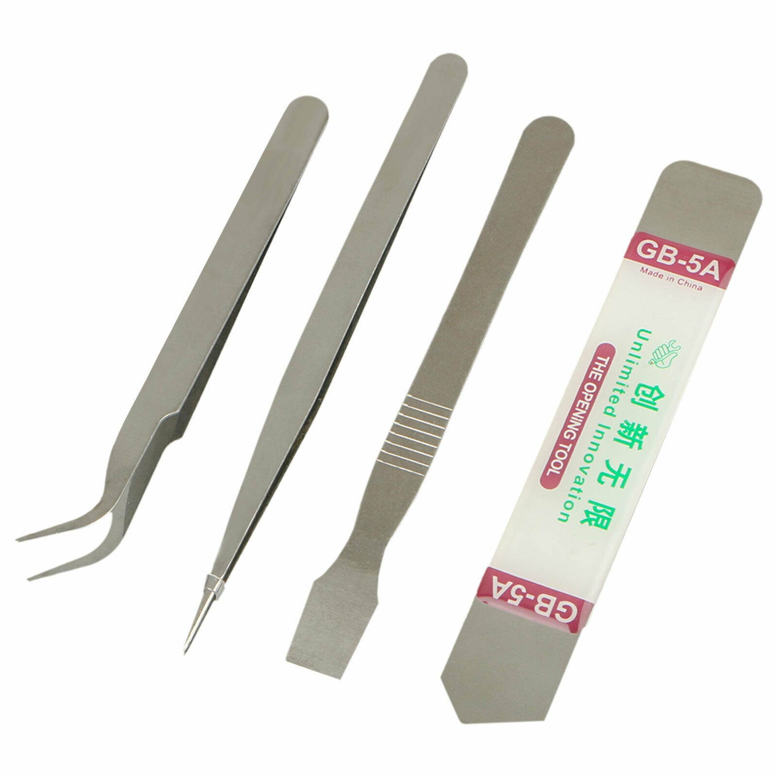 10 in 1 Cell Phone Repair Opening Pry Disassemble Tools Set Spudger Tweezer Kit