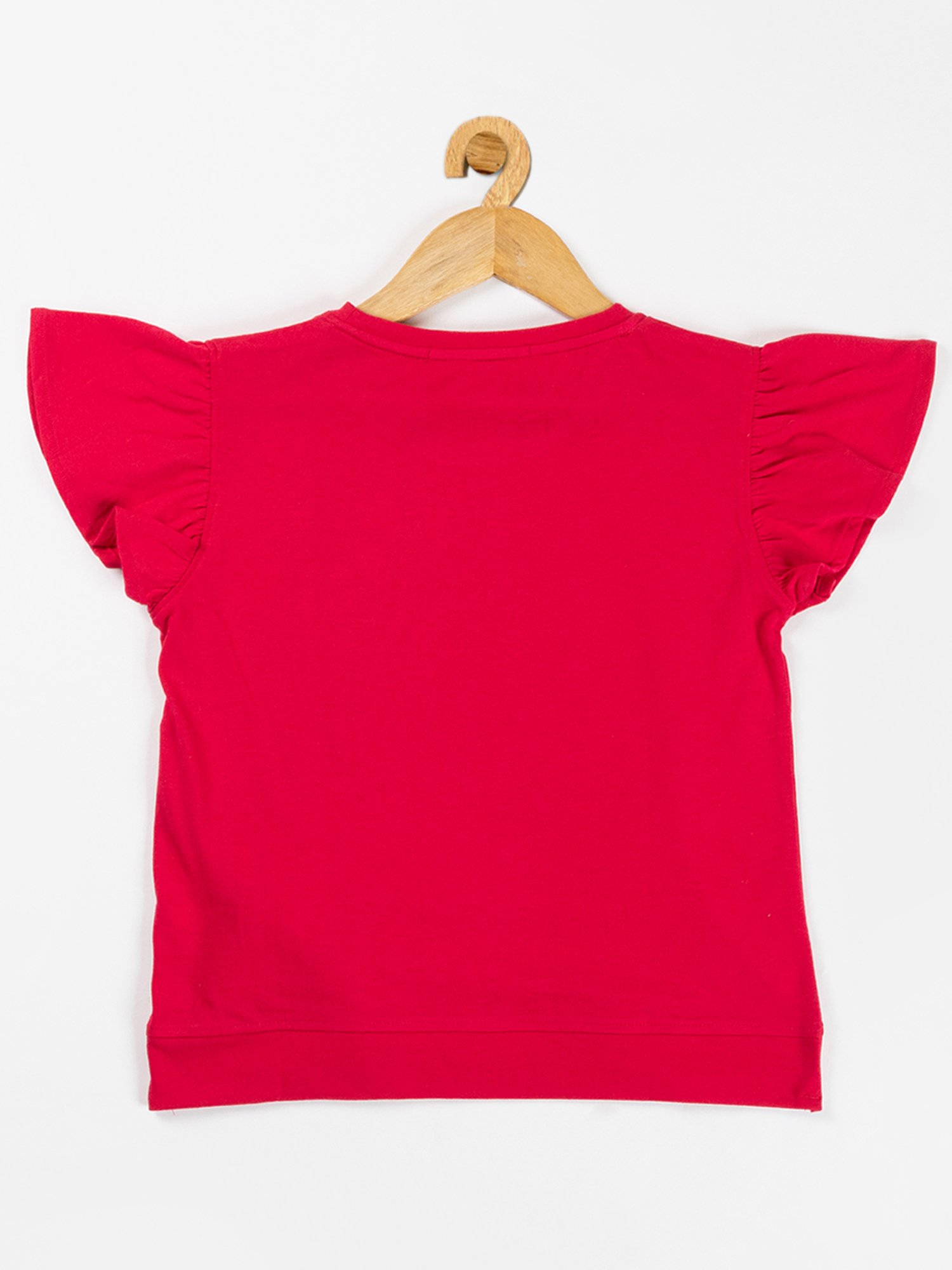 NINS MODA Kids Red Solid Top