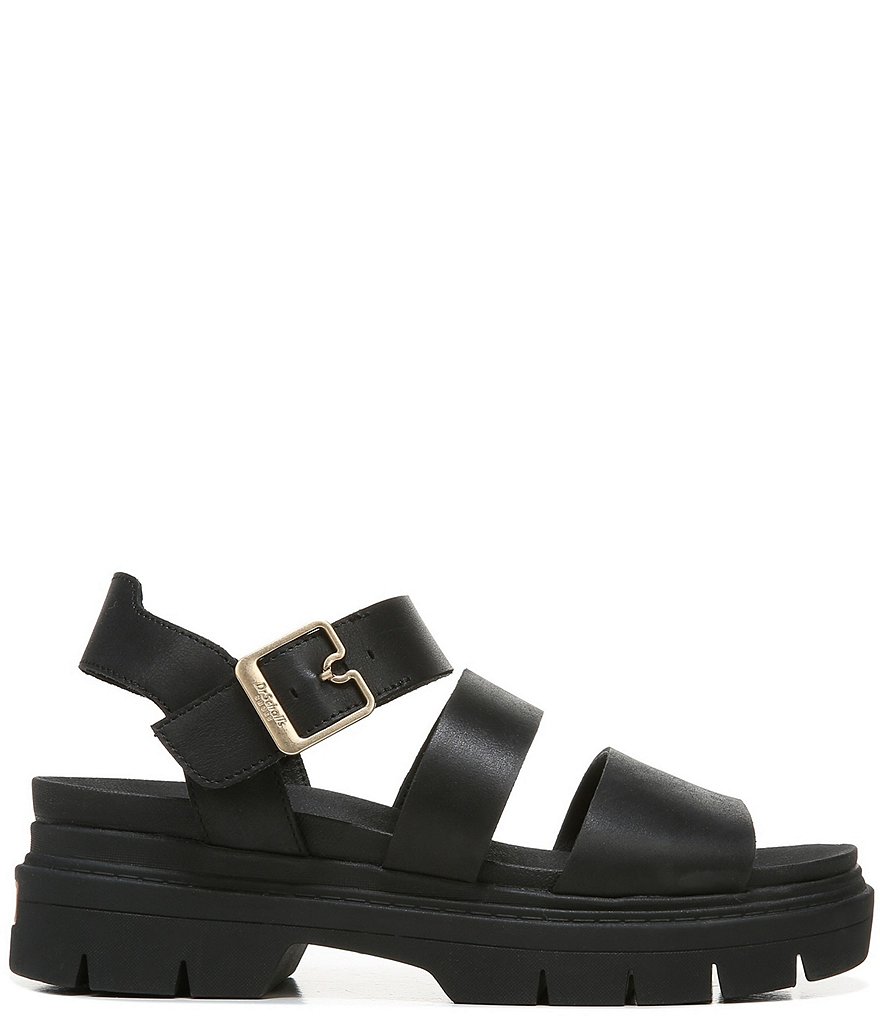 Original Collection by Dr. Scholl's Trekkie Leather Platform Sandals