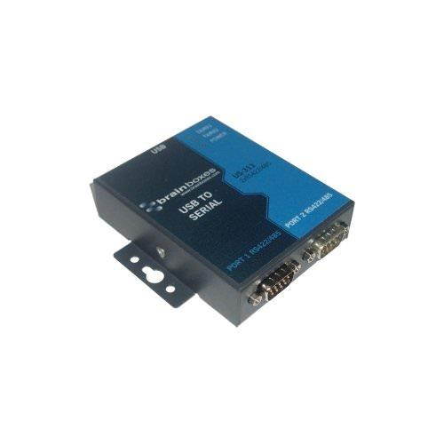Brainboxes 2 Port Rs422/485 Usb To Serial Adapter