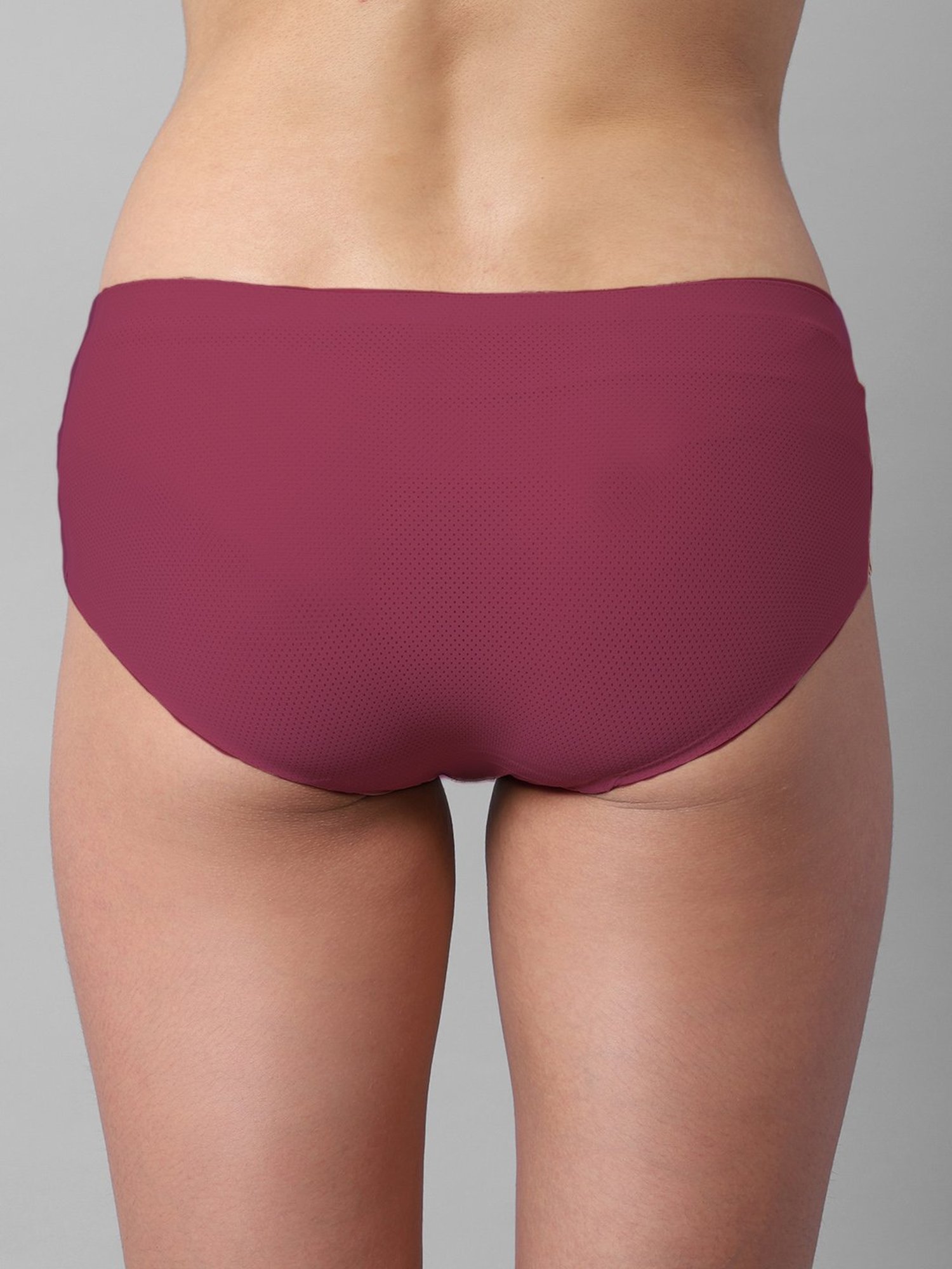 Erotissch Maroon Seamless Bikini Panty