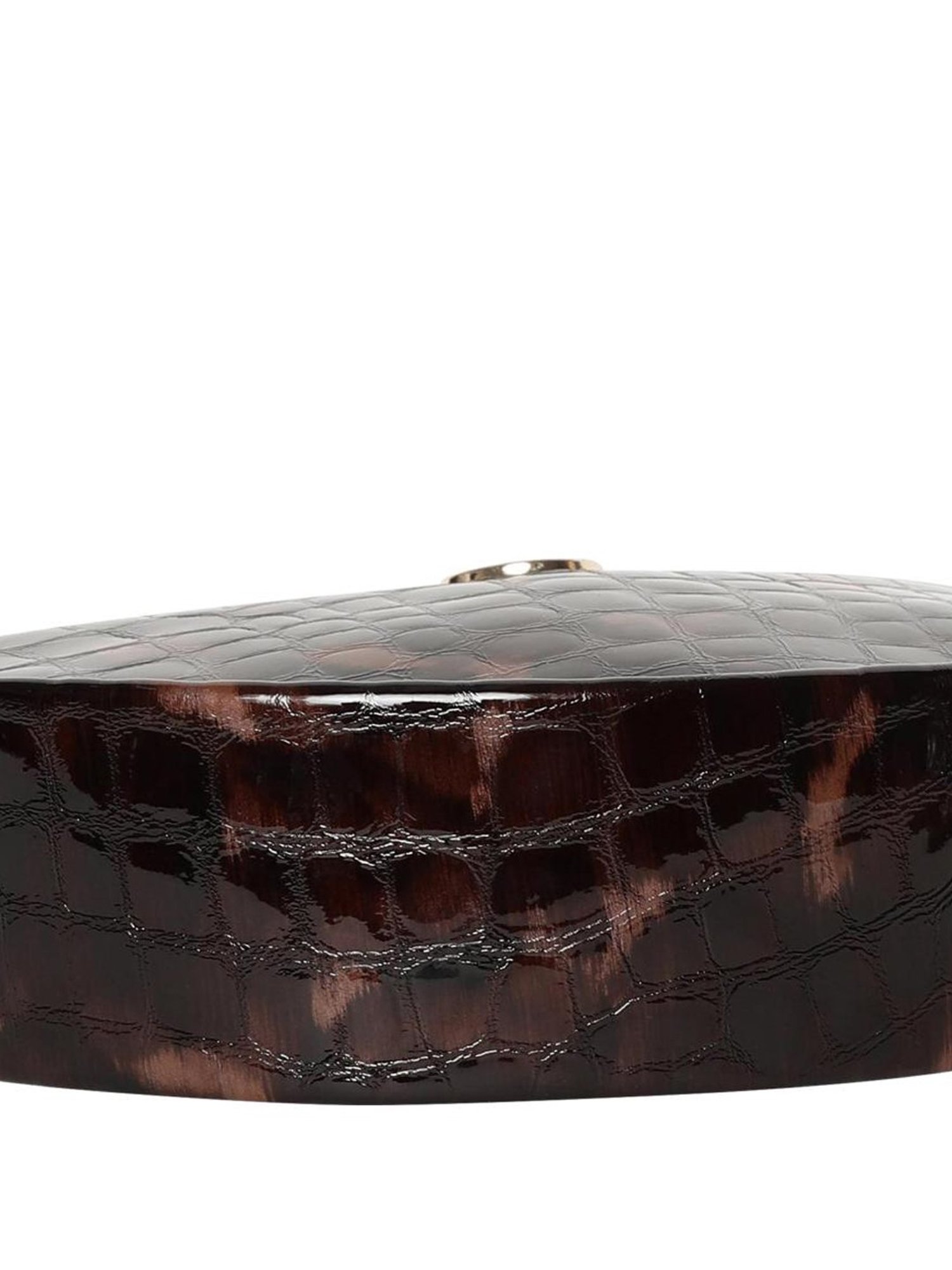 BAGATT Barletta Dark Brown Textured Small Hobo Handbag