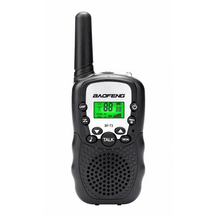 2Pcs Baofeng BF-T3 UHF462-467MHz 8 Channel Two-Way Radio Transceiver Radio Walkie Talkie Built-in Flashlight