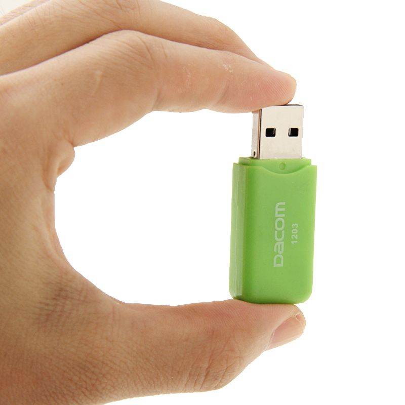 Portable USB2.0 Micro SD TF T-Flash Card Reader Adapter, up to 480Mbps, Random Color Delivery