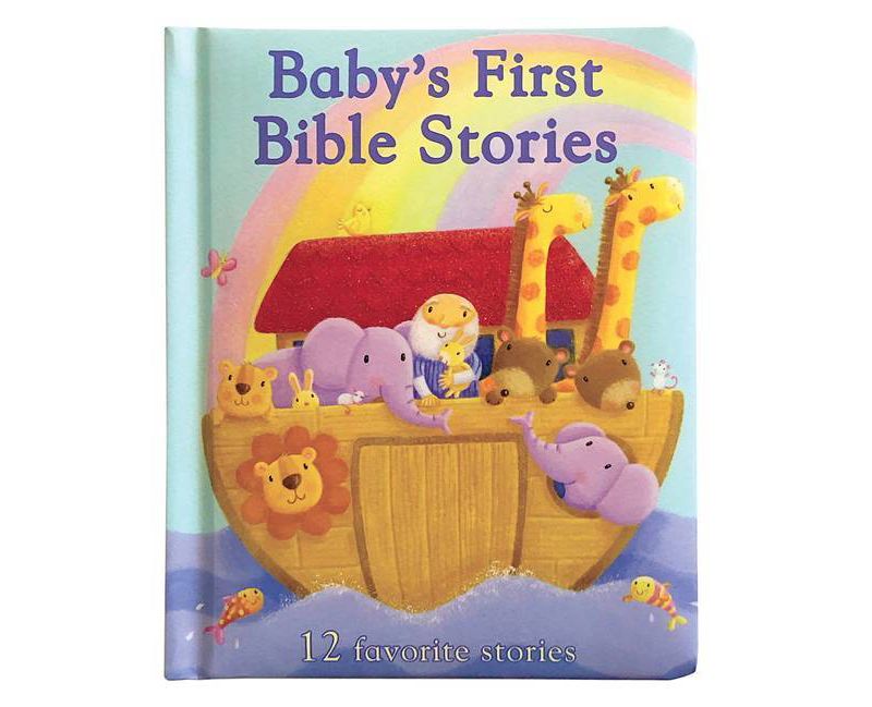Baby's First Bible Stories -  by Rachel Elliot (Hardcover)