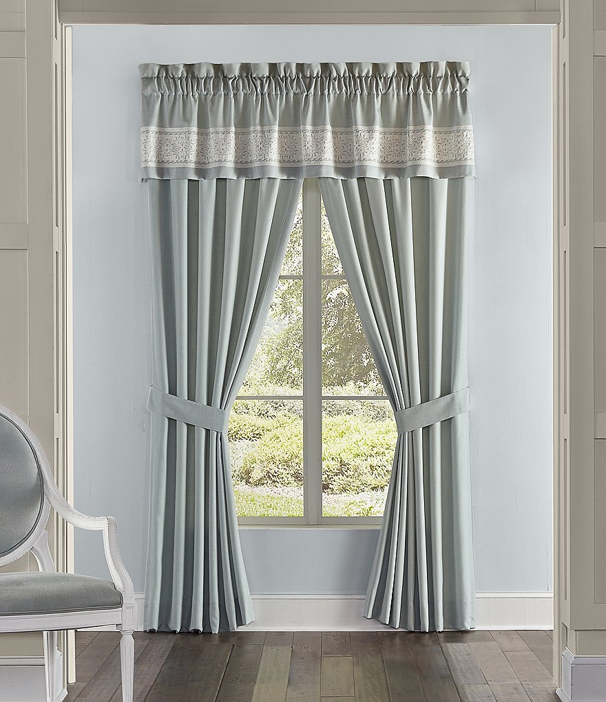 J. Queen New York Patricia Embroidered Window Treatment