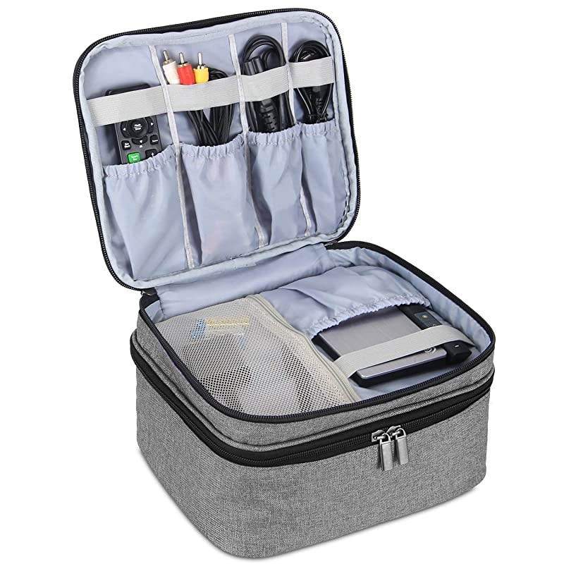 Carrying Bag for DRJ Mini Projector Portable Case for DRJ Projector and Accessories Gray