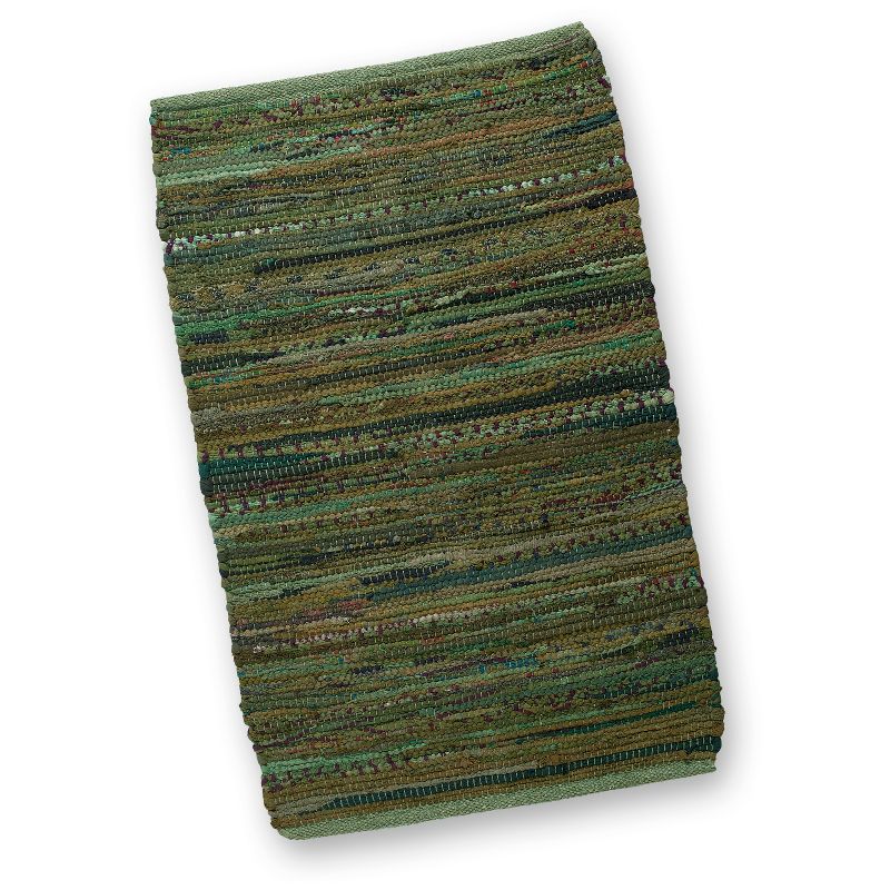 24"x36" Chindi Kitchen Rug Olive - Design Imports