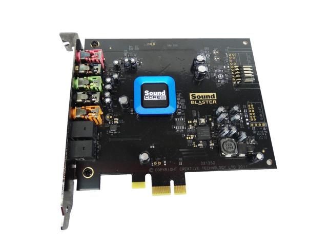 Dell Creative Sound Blaster SB1350 Recon 3D PCI-E X1 Sound Card - Sound Core3D Audio Proccesor 24 bit Resolution 102DB SNR, 0DR8F