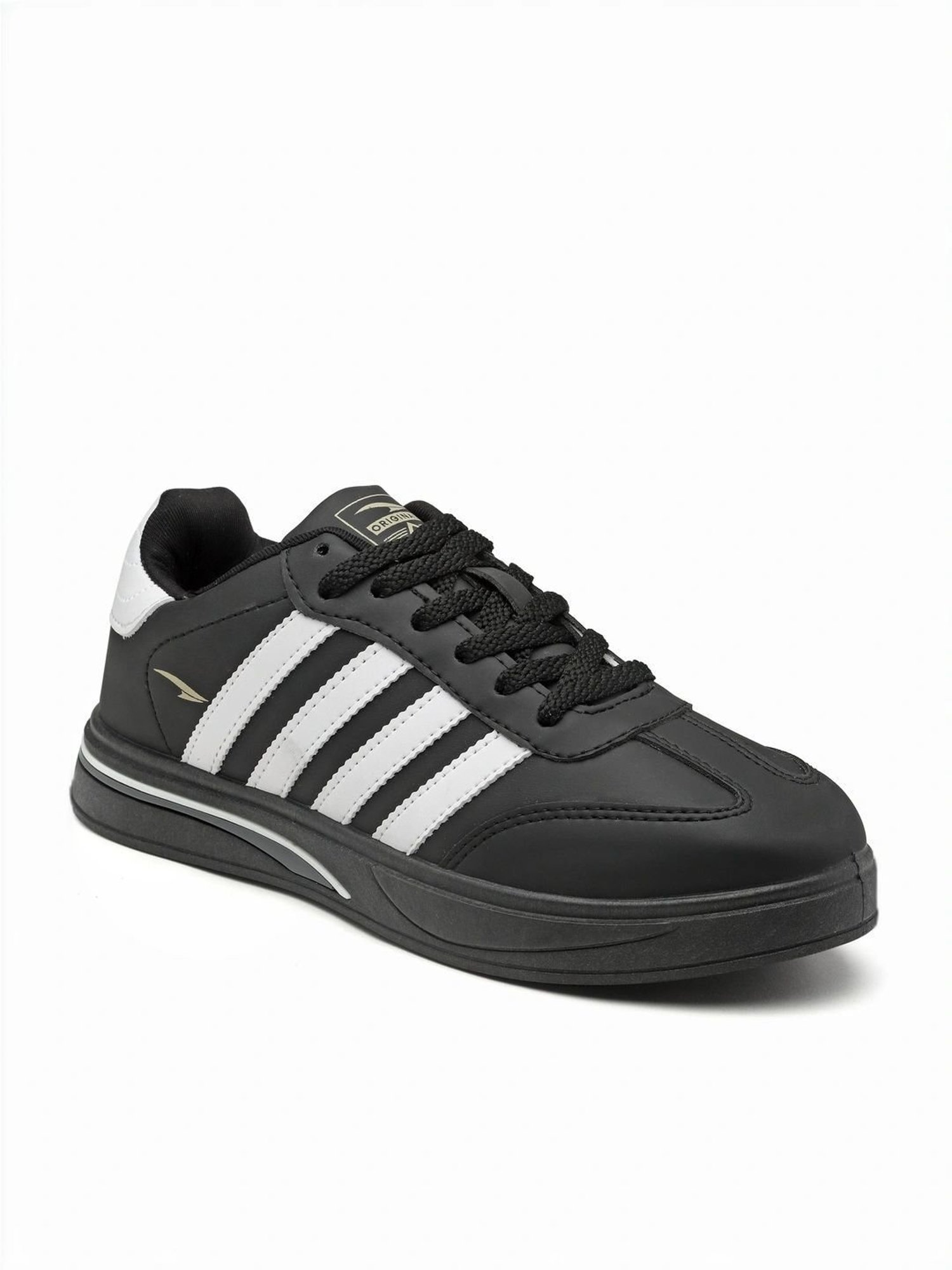 Asian Men's Black Casual Sneakers