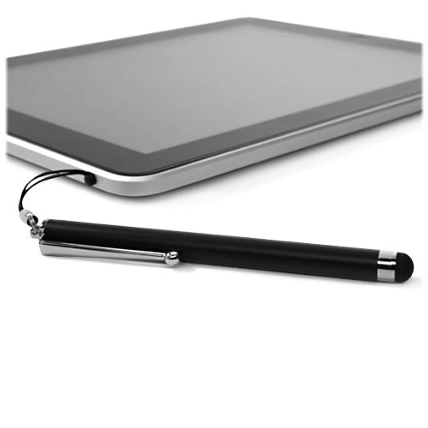 Galaxy Tab E (9.6) Stylus Pen, BoxWave [Capacitive Stylus (2-Pack)] Stylus Pen Multi Pack for Samsung Galaxy Tab E (9.6) - Jet Black