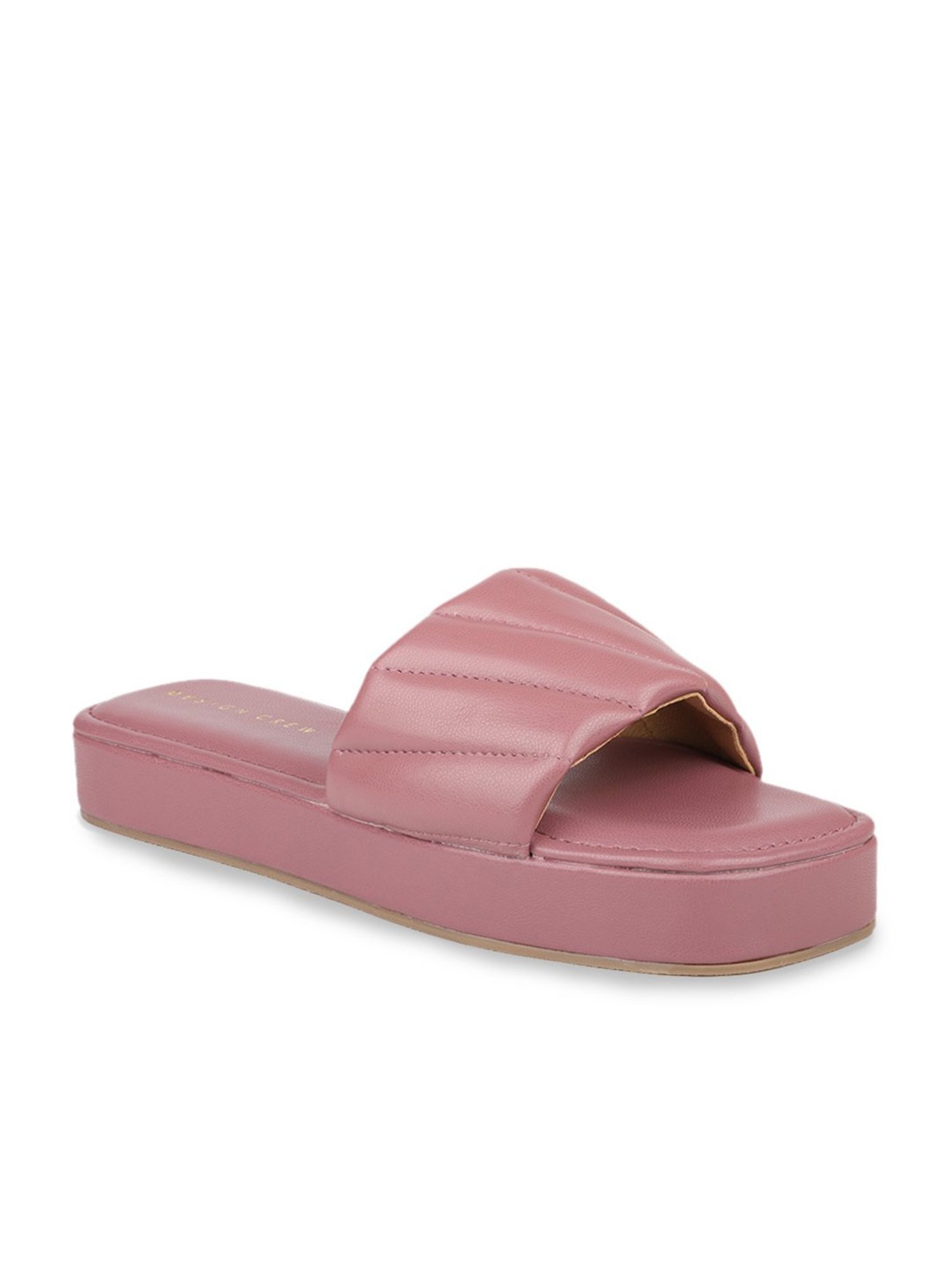 Design Crew Women's Pink Casual Sandals