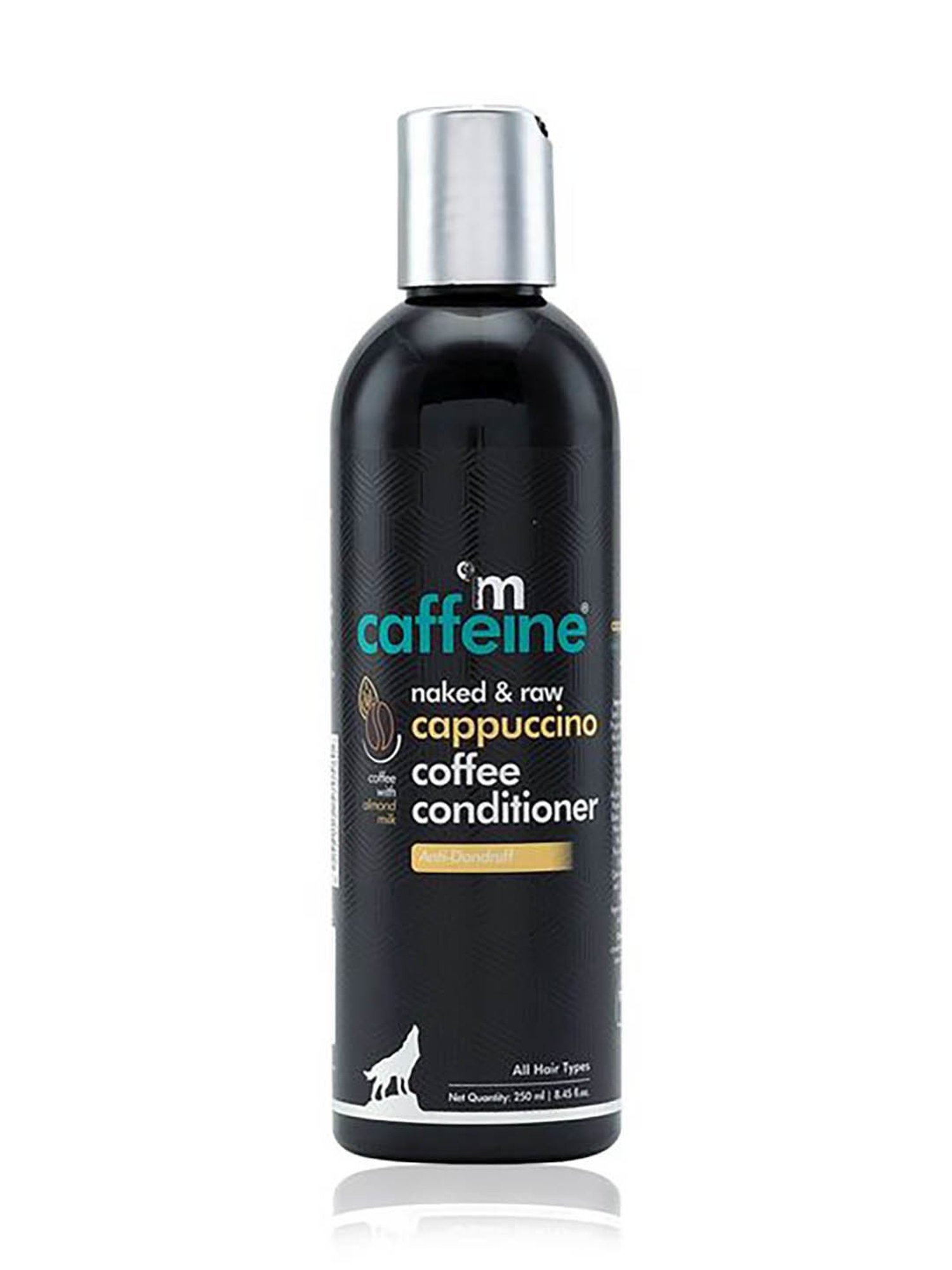 mCaffeine Naked & Raw Cappuccino Coffee Conditioner - 250 ml