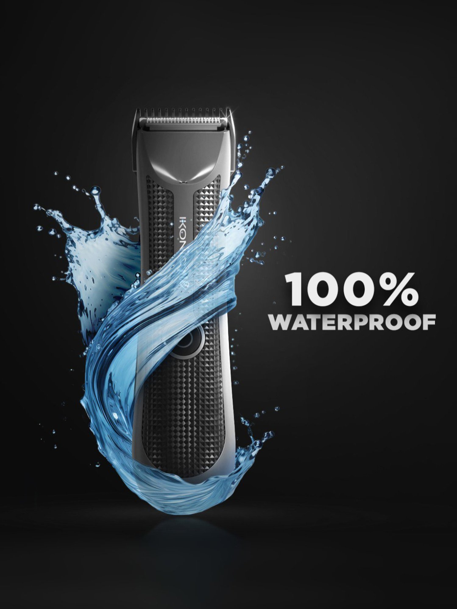 Ikonic Me Beard and Body Trimmer - Grey