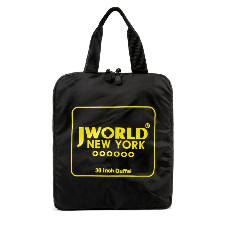 J World Lawrence 30" Sport Duffel Bag - Black