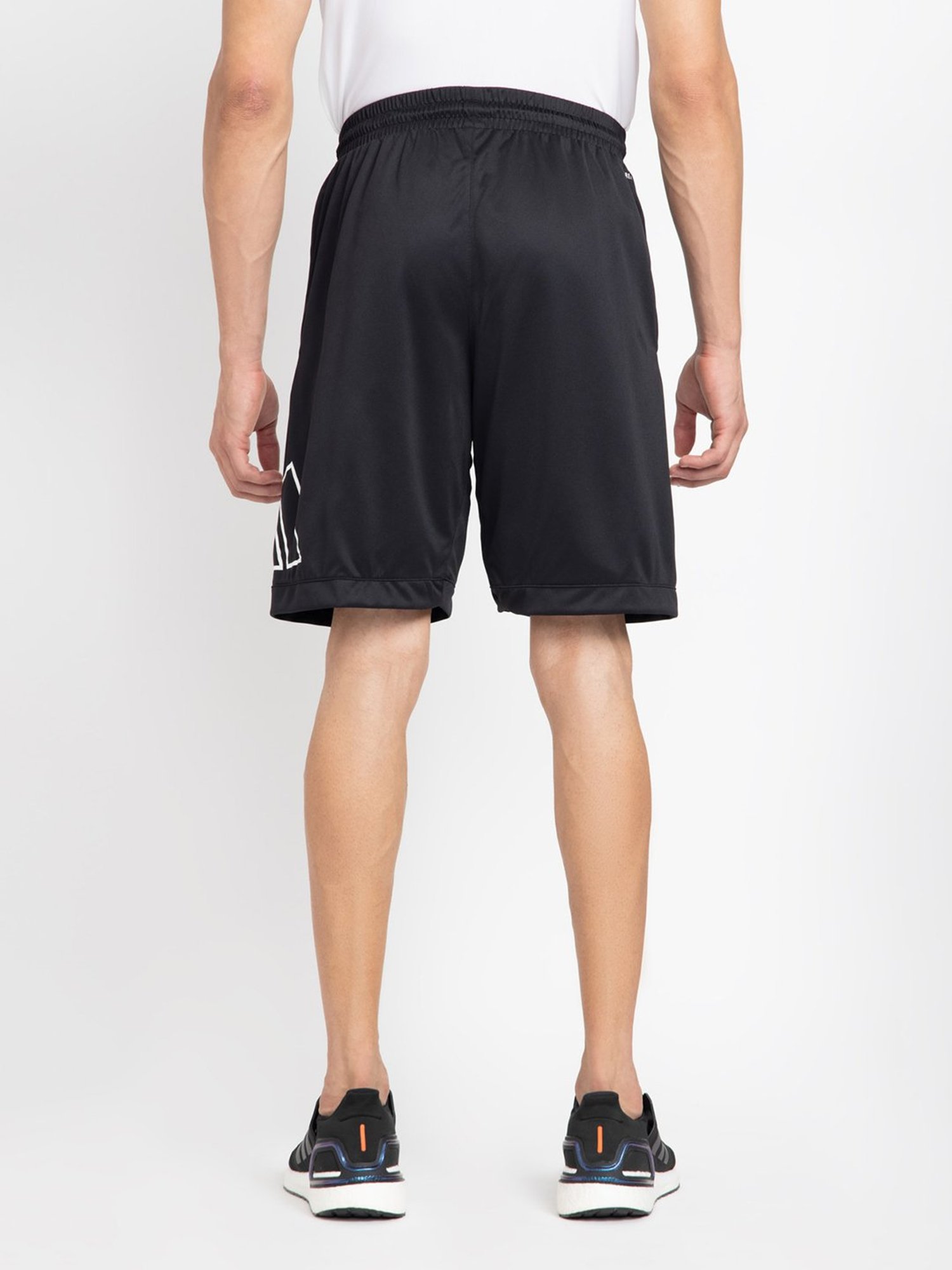 Reebok Black Regular Fit Sports Shorts