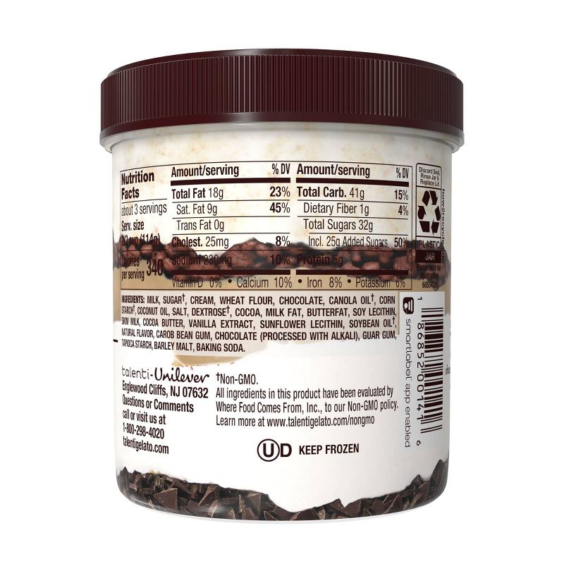 Talenti Gelato Layers Chocolate Pretzel - 10.3oz