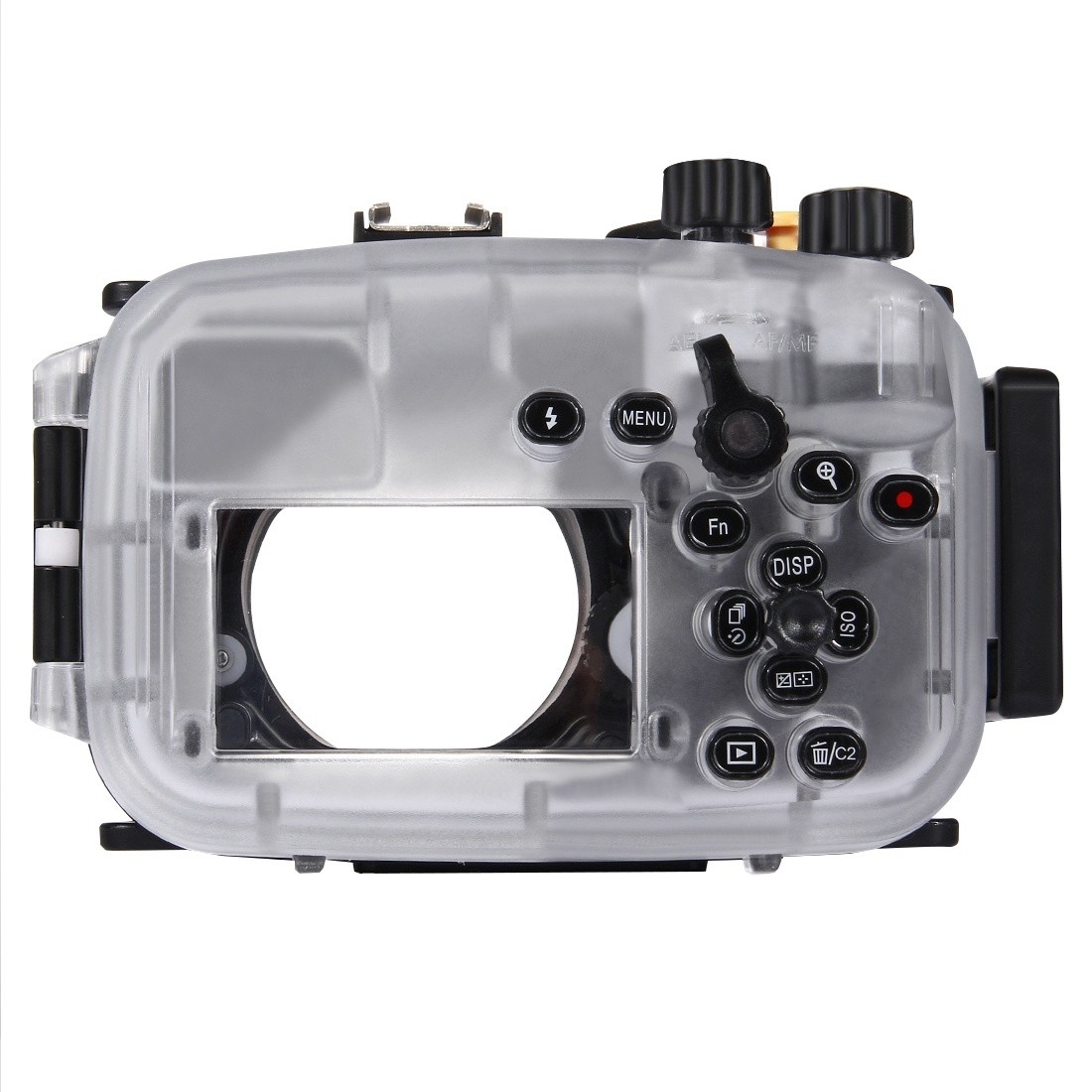 40m Underwater Depth Diving Case Waterproof Camera Housing for Sony A6300 Black