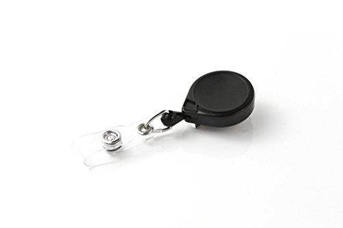 Key-Bak Mini-Bak HD-ID Retractable Reel with 36-Inch Nylon Cord, Steel Belt Clip and Vinyl ID Strap (Pack of 2)