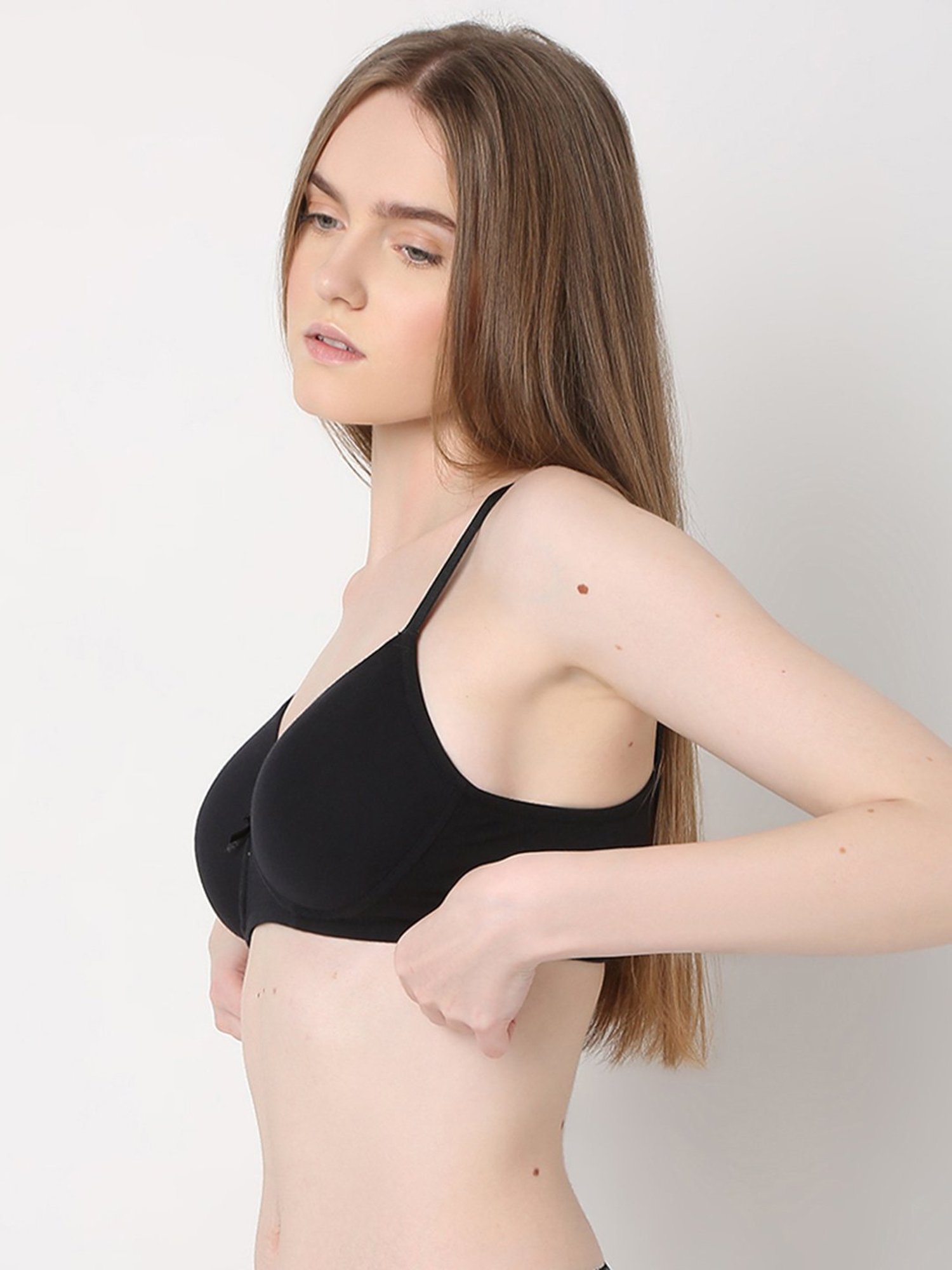 Vero Moda Intimates Black Non-Wired Full Coverage Bra