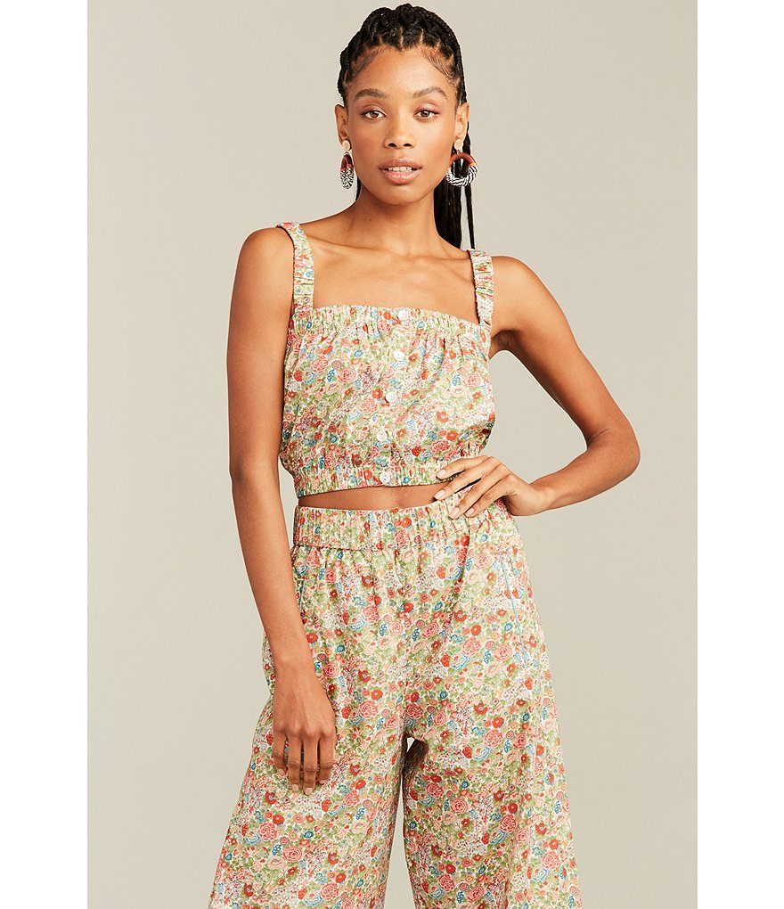 Every Pleated Flat Front Tapered Leg Chino Pants