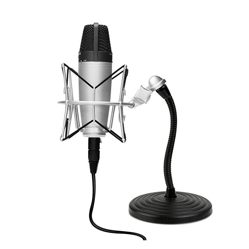 8&rdquo; Flexible Desktop Microphone Stand