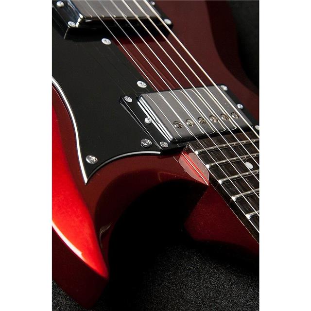 Washburn Idol WIS26MRK-D USA Duncan with VCC Control Guitar, Metallic Red Copper