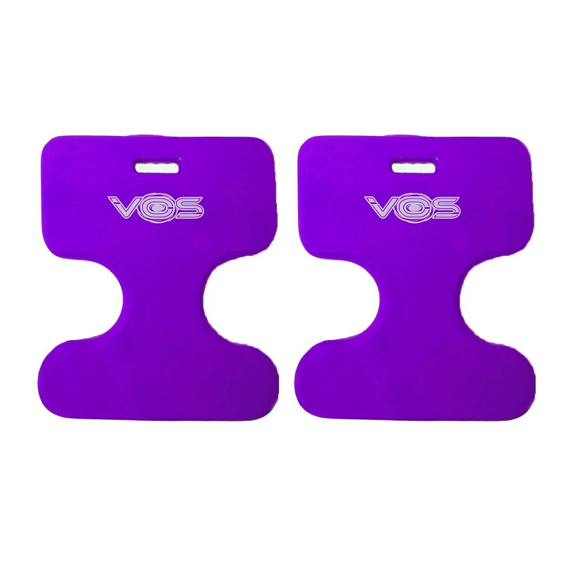 Vos Oasis Water Saddle Swimming Pool Float Lounge Seat for Adults & Kids, Made with UV Resistant Foam for Floating, Deep Lavender (2 Pack)