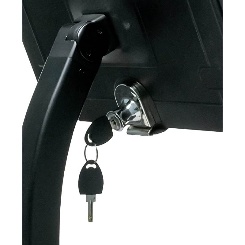 Dual Security Kiosk Stand for 11-inch iPad Pro, Black