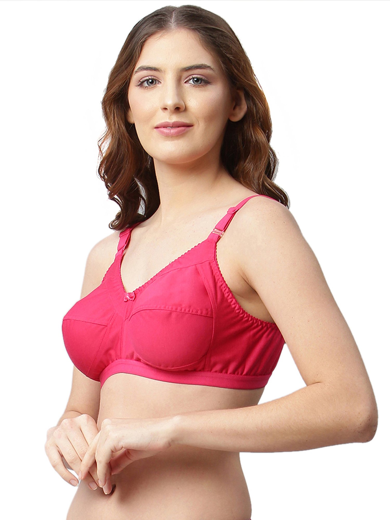 Cukoo Pink Full Coverage Non-Padded Everyday Bra
