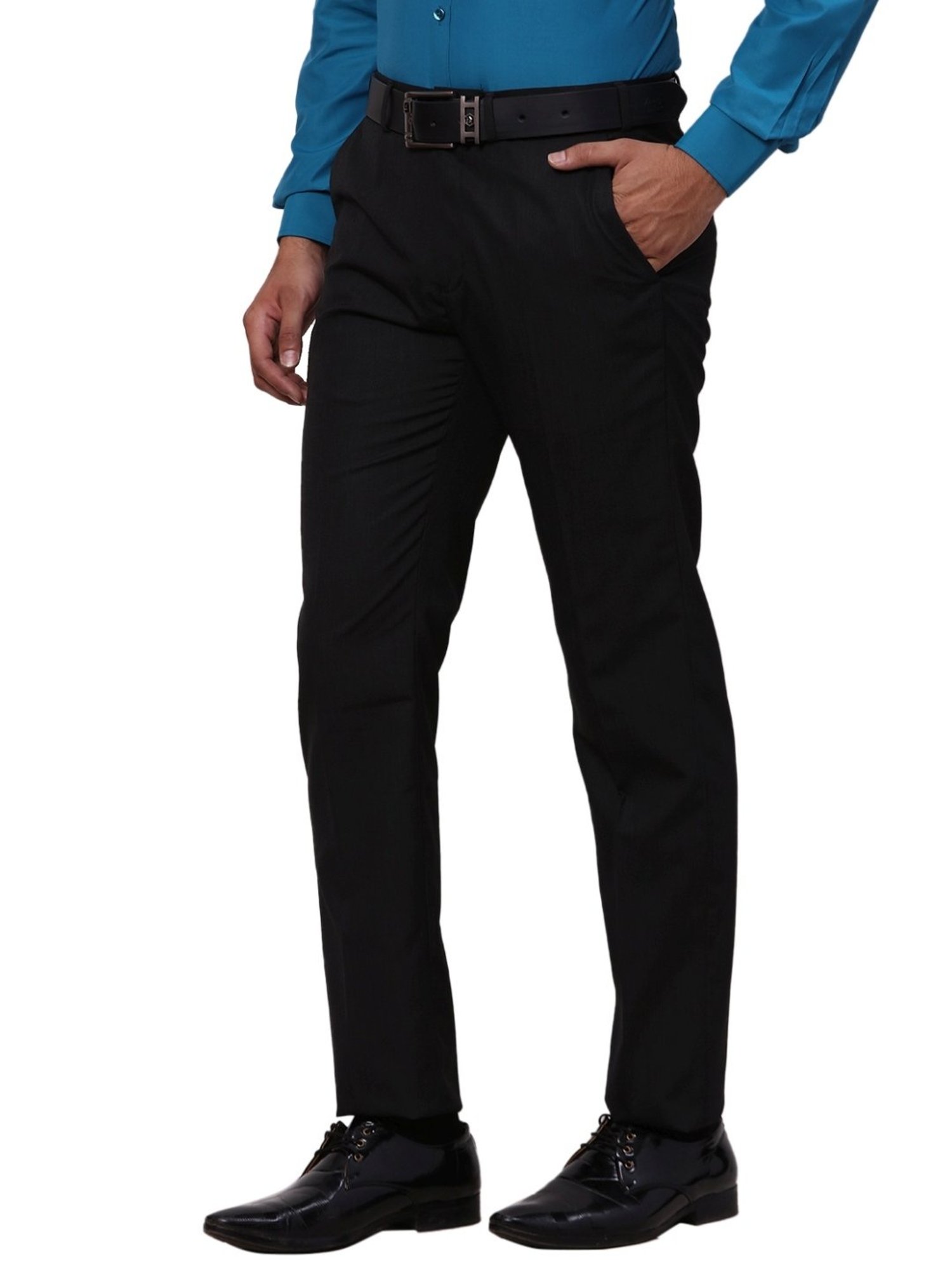 Raymond Black Slim Fit Trousers