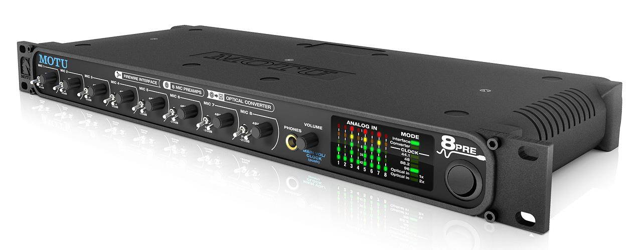 MOTU 8pre USB 24-bit/96kHz USB Audio Interface