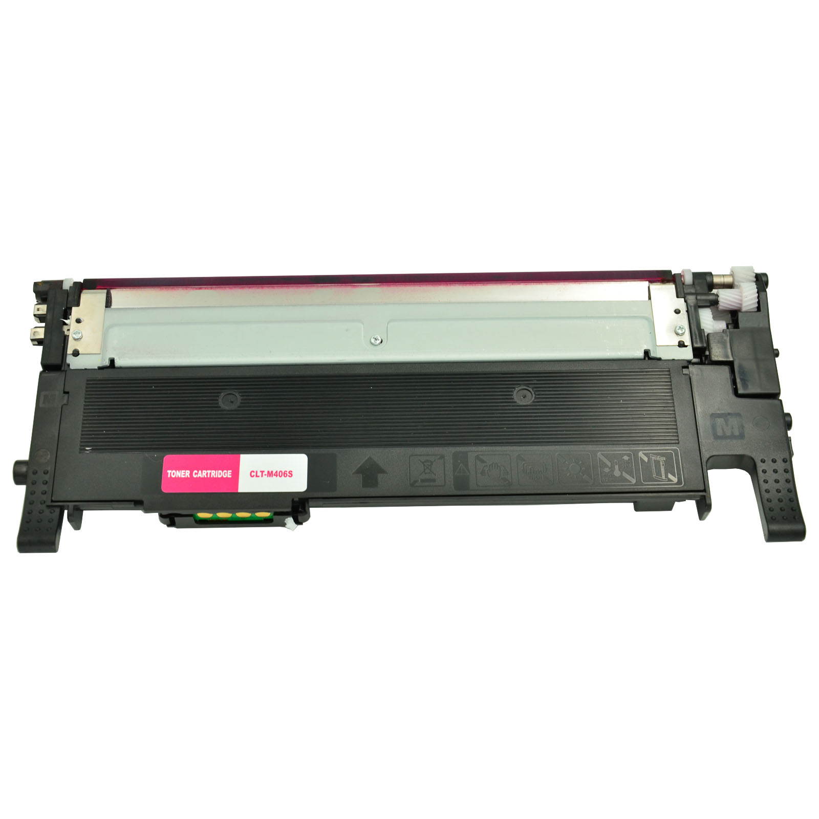 GREENCYCLE 2 Pack Compatible CLT-406S CLT-M406S Magenta Toner Cartridge for Samsung CLP-360 CLP-365 CLX-3300 CLX-3305 SL-C460FW SL-C410W Xpress C460W C410FW Printer