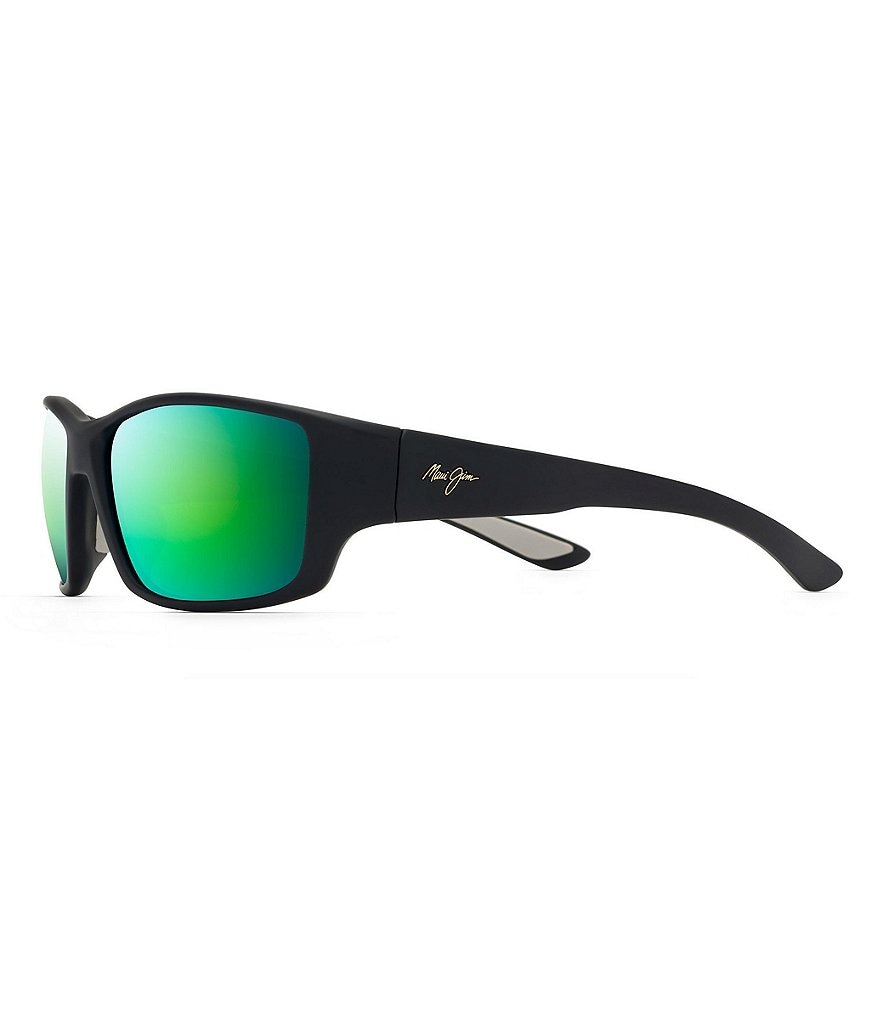 Maui Jim Local Kine PolarizedPlus2&reg; Wrap 61mm Sunglasses