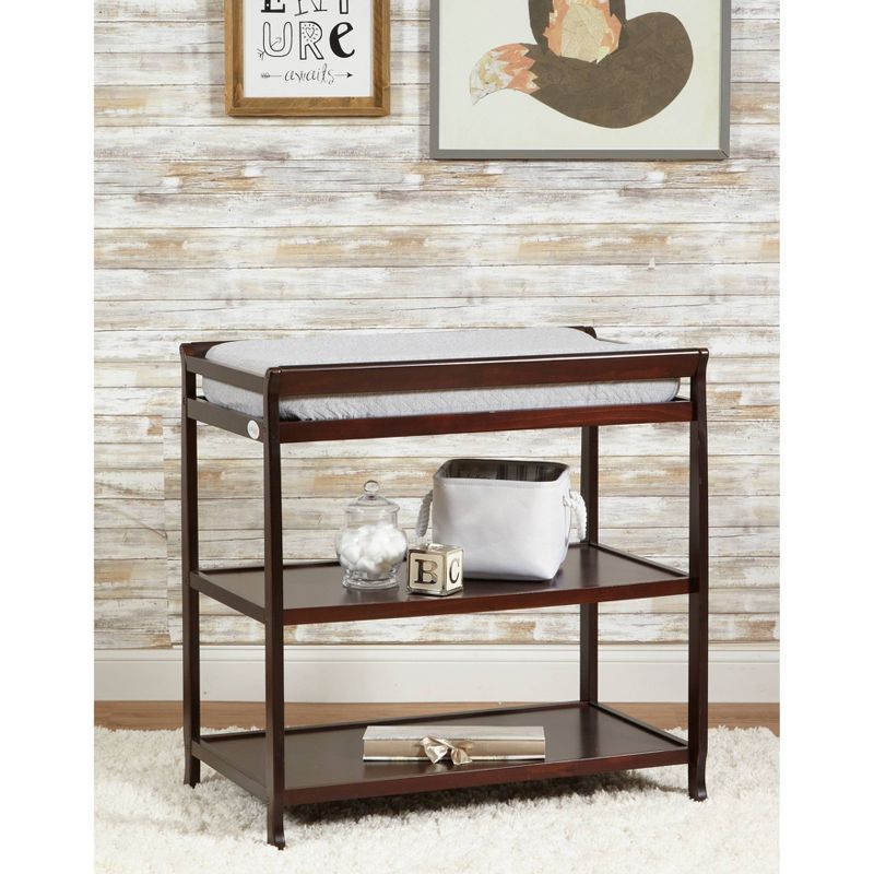 Suite Bebe Riley Lifetime Changing Table - Espresso
