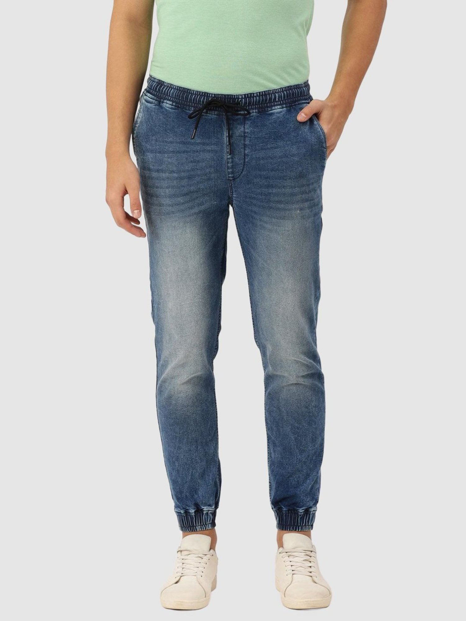IVOC Blue Regular Fit Jogger Jeans