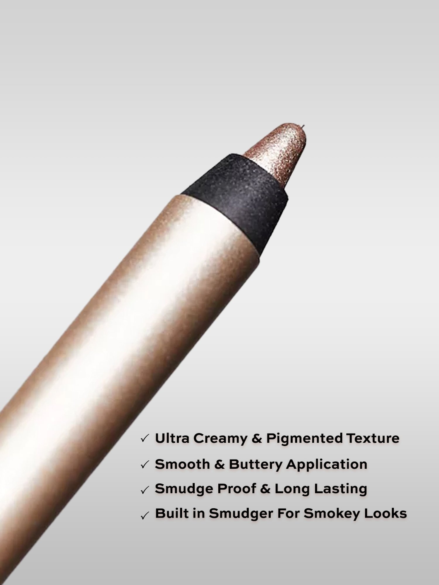 Makeup Revolution Streamline Waterline Eyeliner Pencil Silver - 1.3 gm