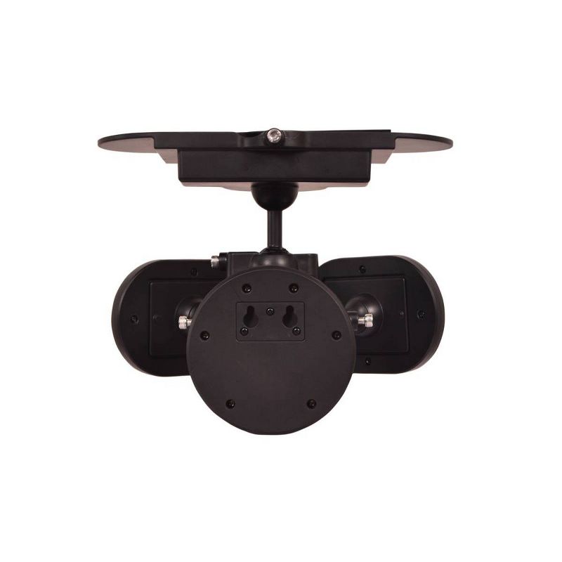 Outdoor LED Security Twin Light White - Techko Maid