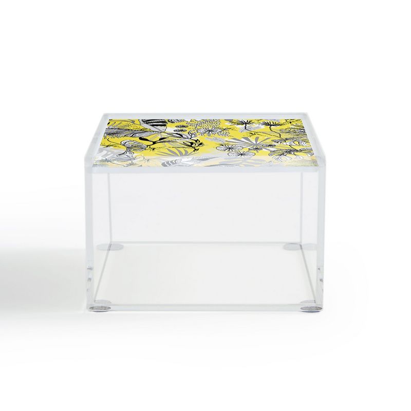 Olivia & May Set of 3 Weave Baskets with Wooden Lids