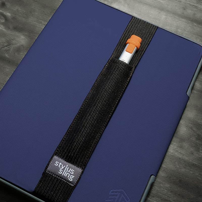 Wide Holder for Larger styluses Pencil 53 Bamboo Fineline Logitech Crayon 10mm Wide styluses 129inch iPad Pro Black