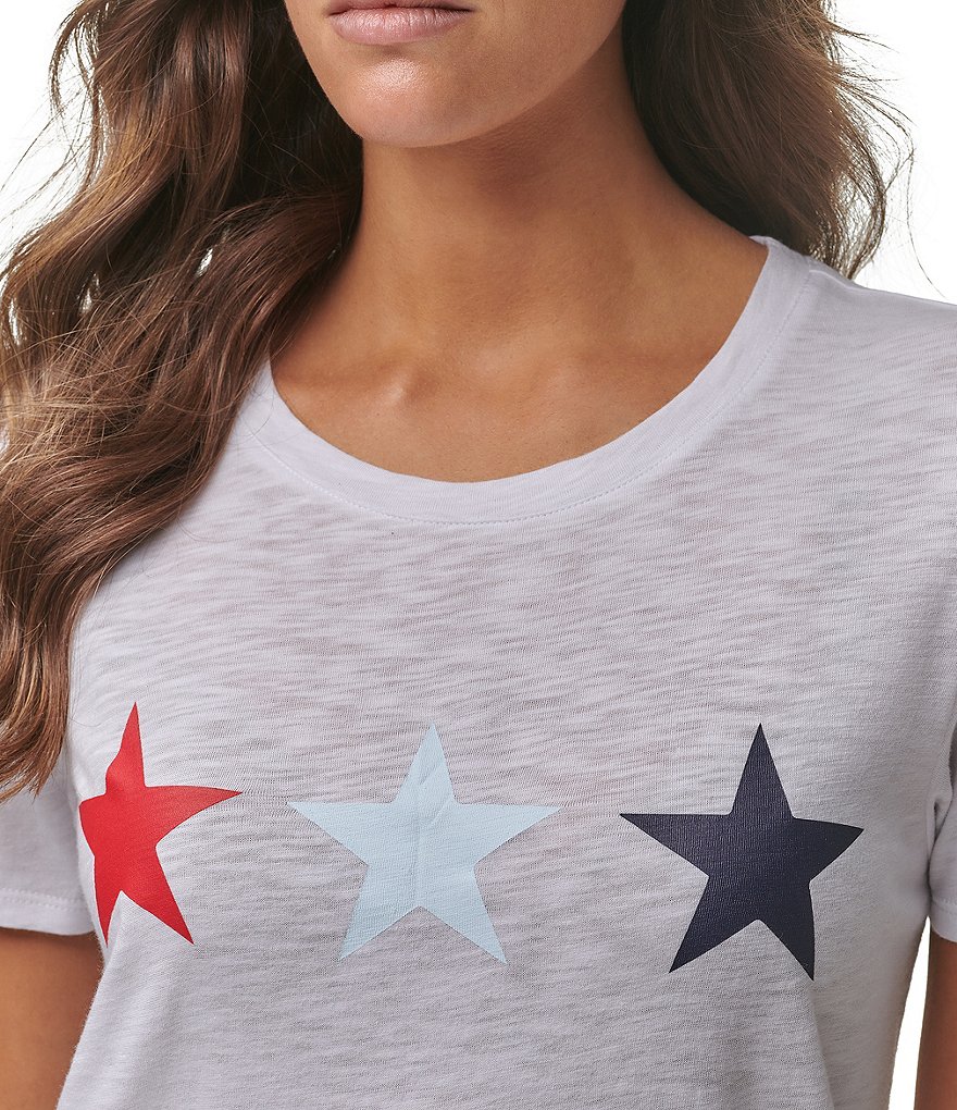 Marc New York Short Sleeve Americana Star Graphic Tee