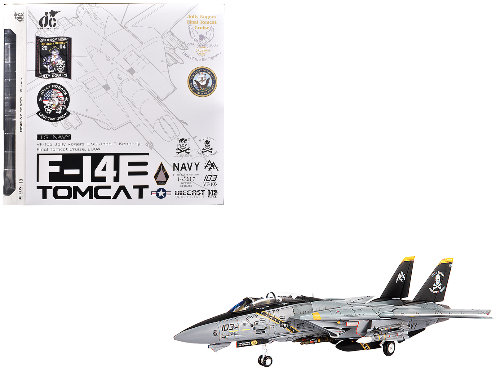 Grumman F9F-5 Panther Aircraft "VF-781 Royce Williams Action Speak Louder than Medals" United States Navy "Air Power Series" 1/48 Diecast Model by Hobby Master