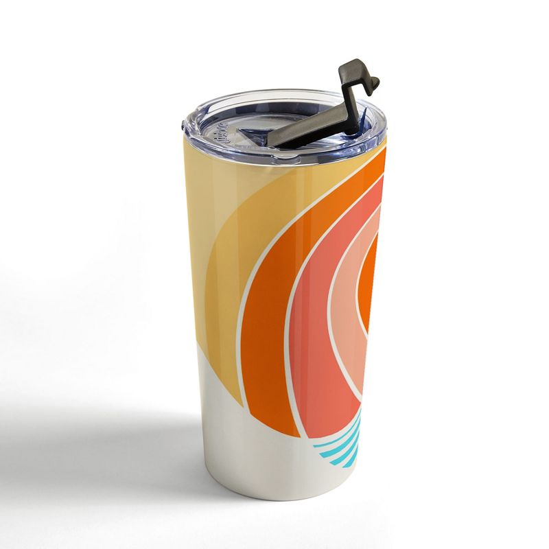Gale Switzer Sun Surf 20 oz Stainless Steel Travel Mug - Deny Designs