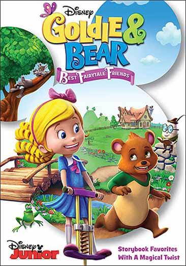 BUENA VISTA HOME VIDEO GOLDIE & BEAR-BEST FAIRYTALE FRIENDS (DVD) D135056D